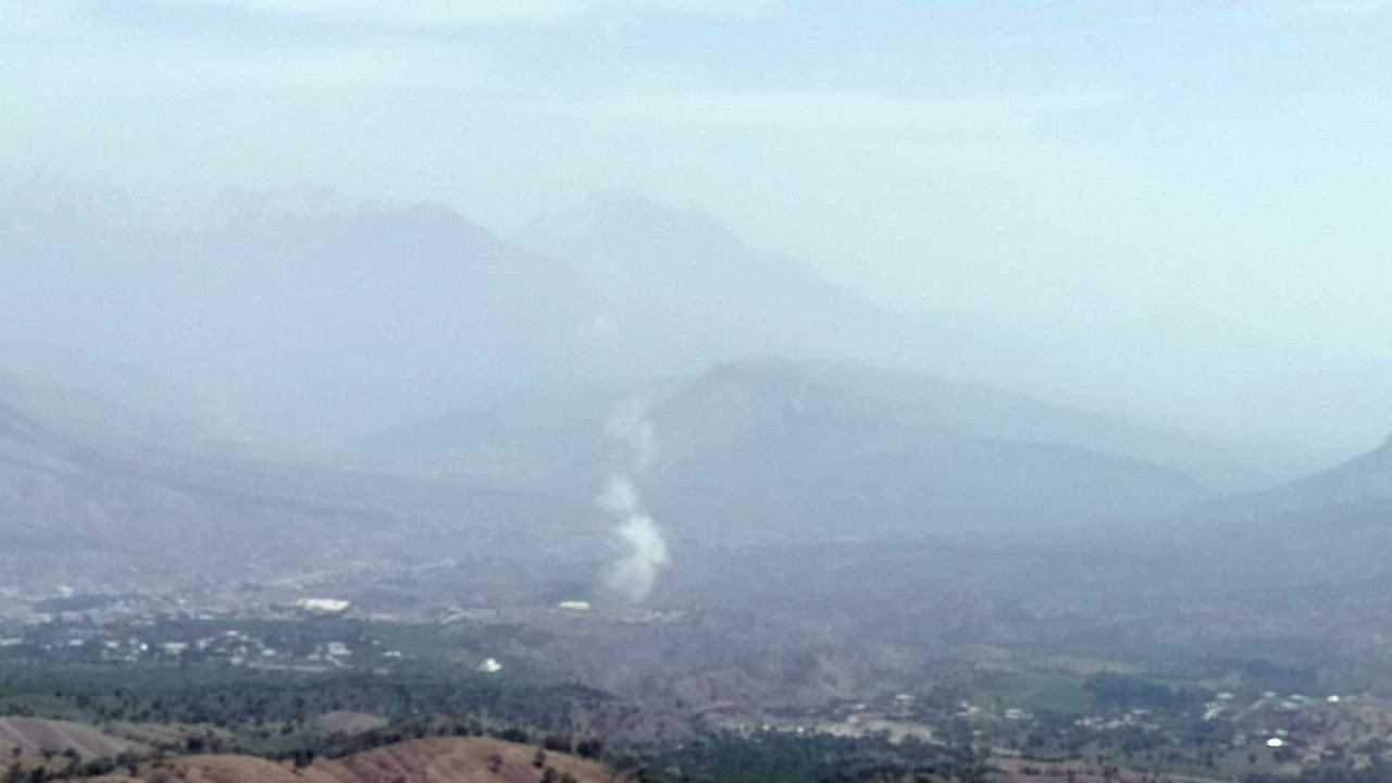 PKK hedefleri füzelerle vuruldu