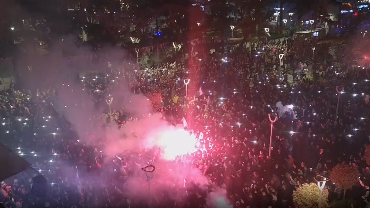 Trabzon'da büyük coşku. Şampiyonluk kutlamaları başladı