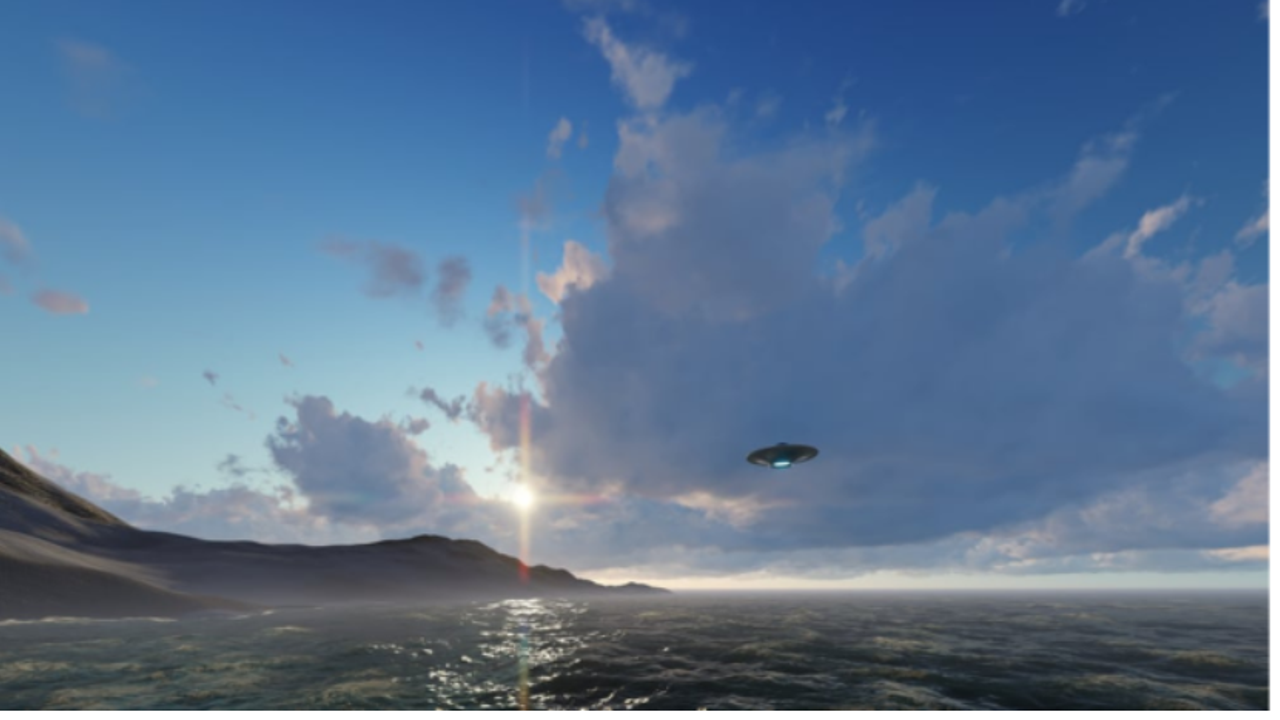 Pasifik Okyanusu’nda uzaylı iddiası: Gökyüzünde gizemli bir cisim keşfedildi
