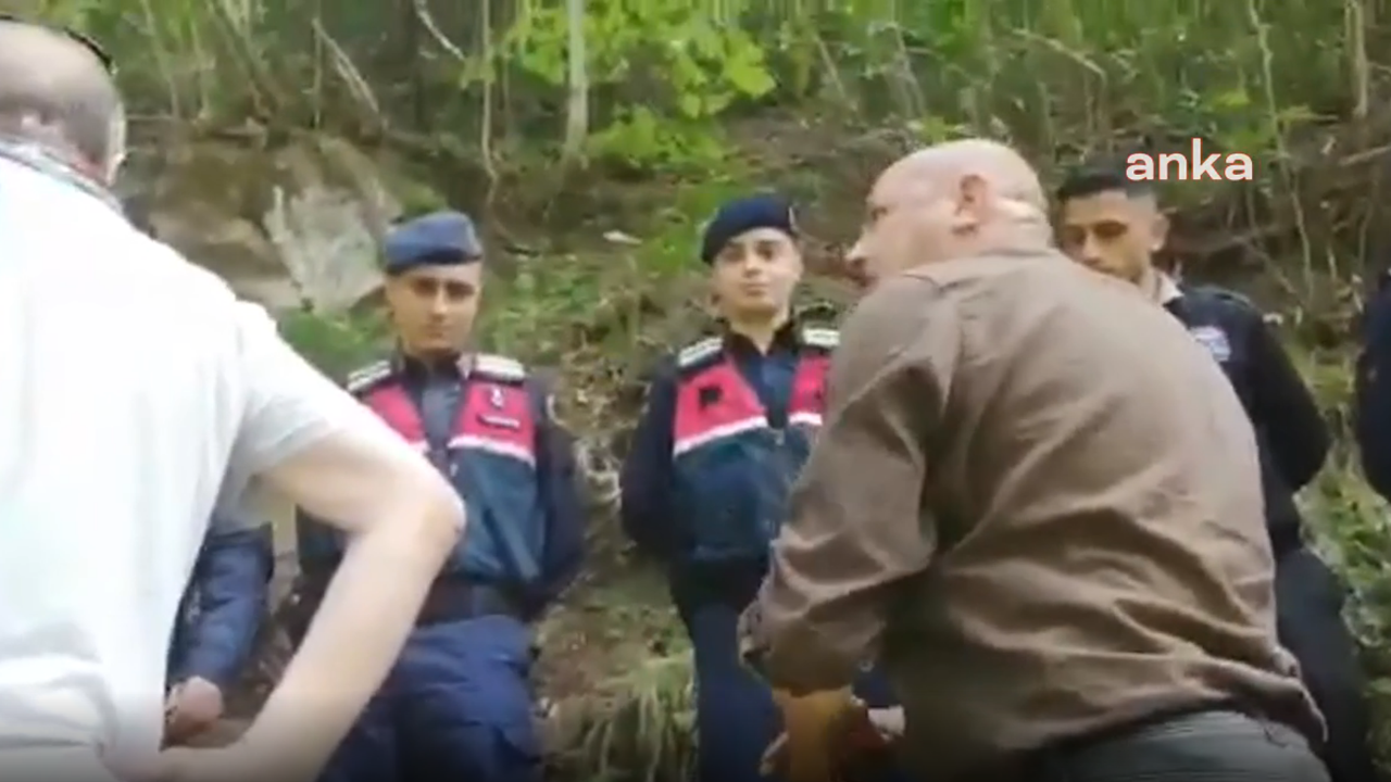 Jandarma çevrecilerin Eskencidere'deki taş ocağına gitmesine izin vermedi