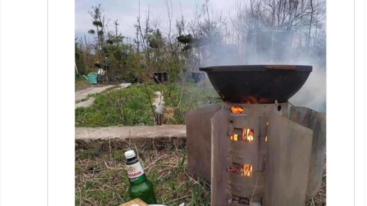 ABD’nin Kiev Büyükelçiliği Rusya'nın bombasında mangal yaptı