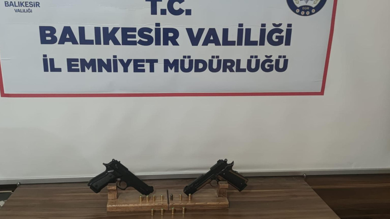 Balıkesir'de 'Huzur' operasyonu