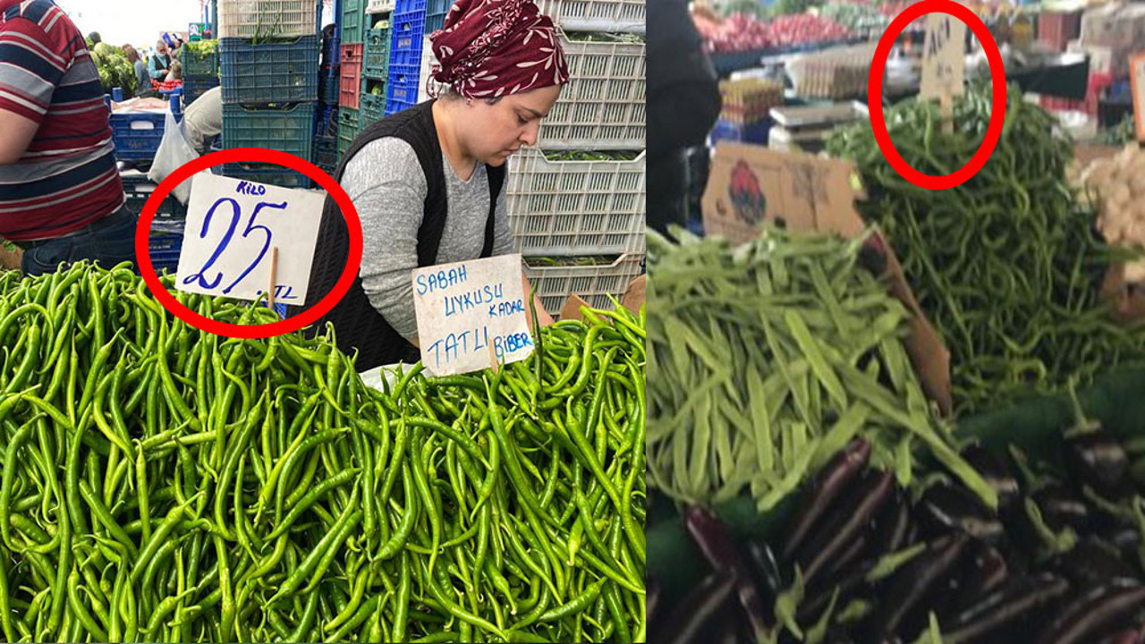 Enflasyon nasıl yüzde 22 çıkabilir ki? Seferihisar pazarının 1 yıl önce bir yıl sonraki pazar fiyatlarındaki zamlar yüzde yüzün üzerinde