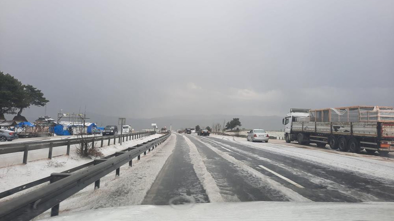 Karabük'e 29 Nisan'da dolu yağdı