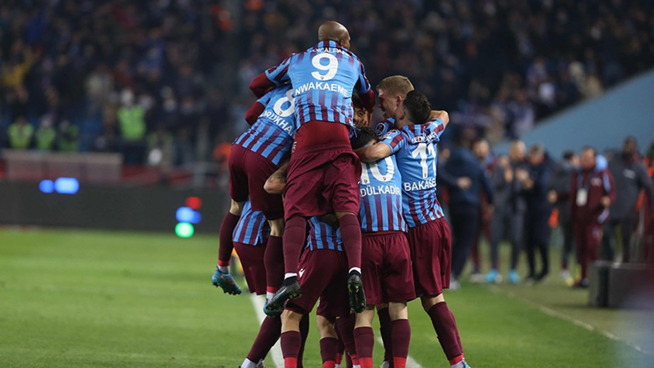 Trabzonspor şampiyonluk için sahada! İşte Abdullah Avcı'nın onbiri