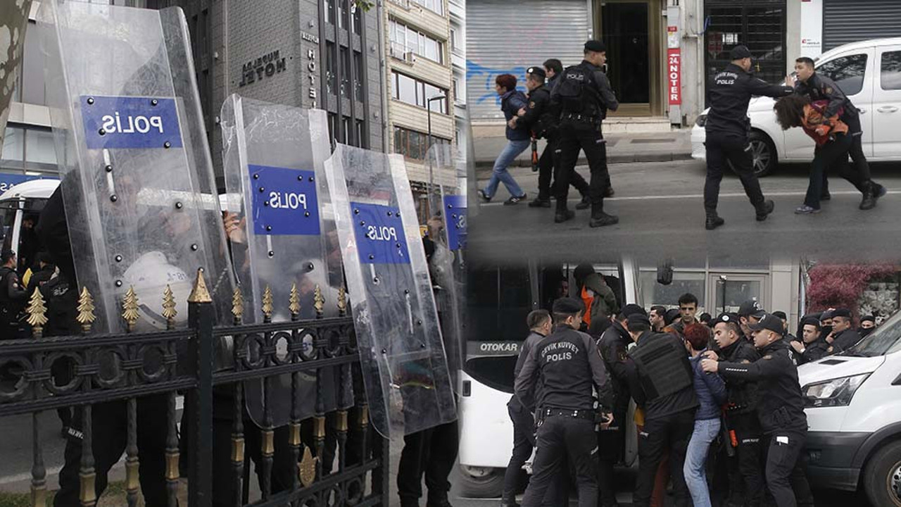 Taksim'e çıkmak isteyenlere izin yok! Çok sayıda gözaltı var...