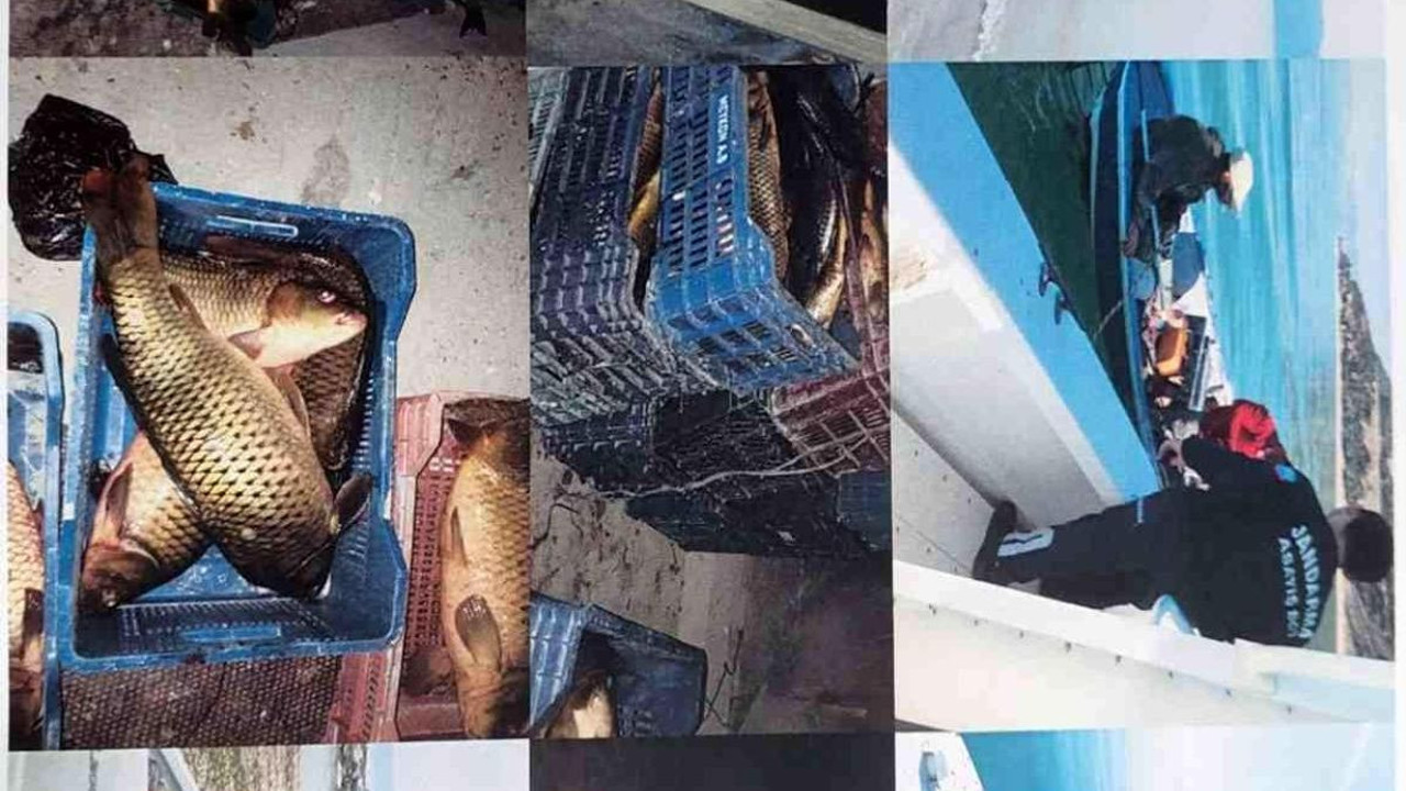 Kaçak avlanan 15 şahsa 57 bin 555 TL para cezası kesildi