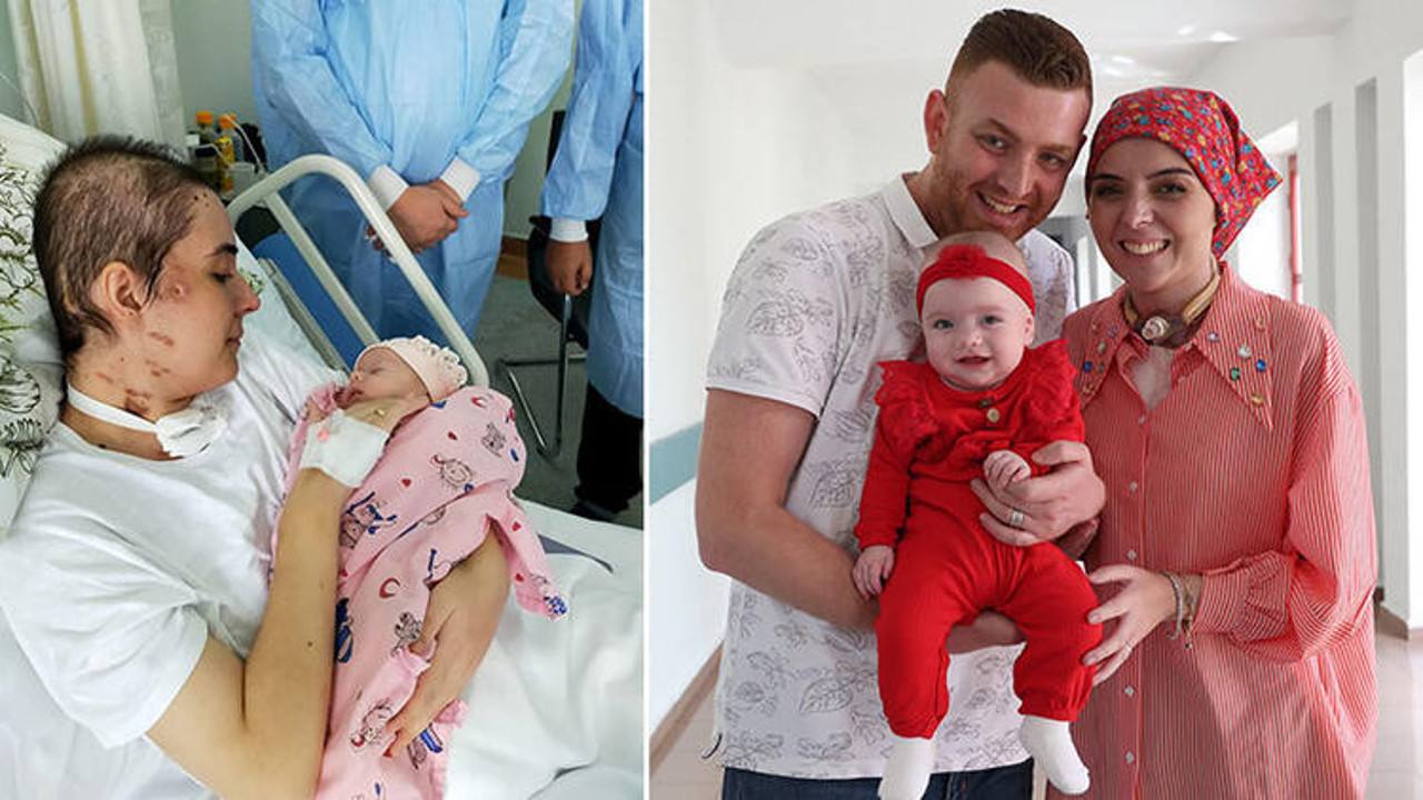 Literatüre giren mucize anne ve kızının en özel bayram ziyareti