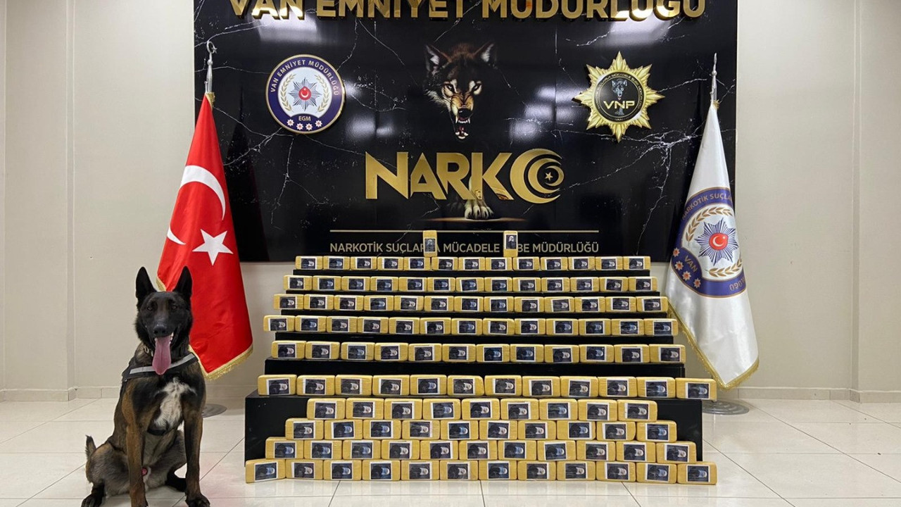 Van'da 145 kilo eroin ele geçirildi