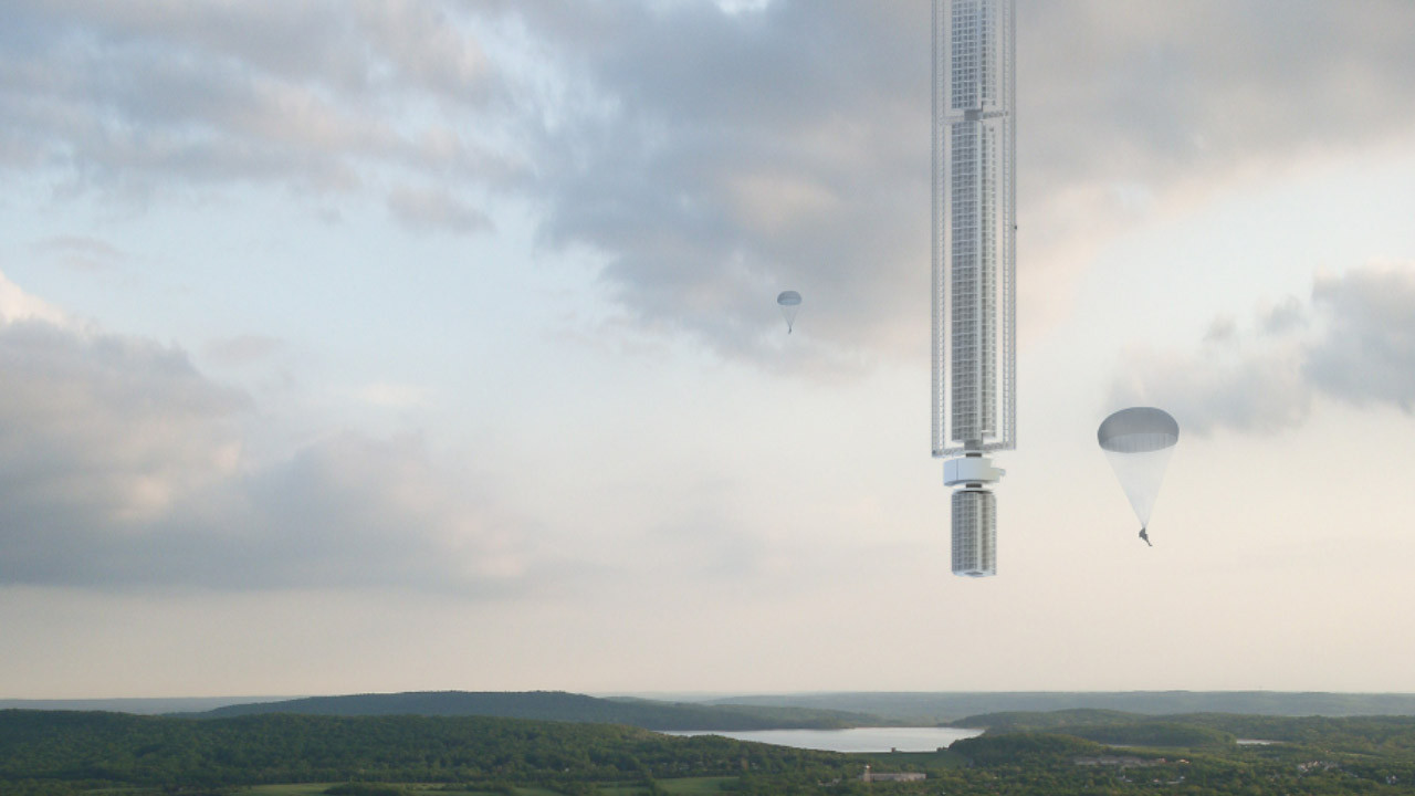 Dünyanın ilk uçan gökdeleni