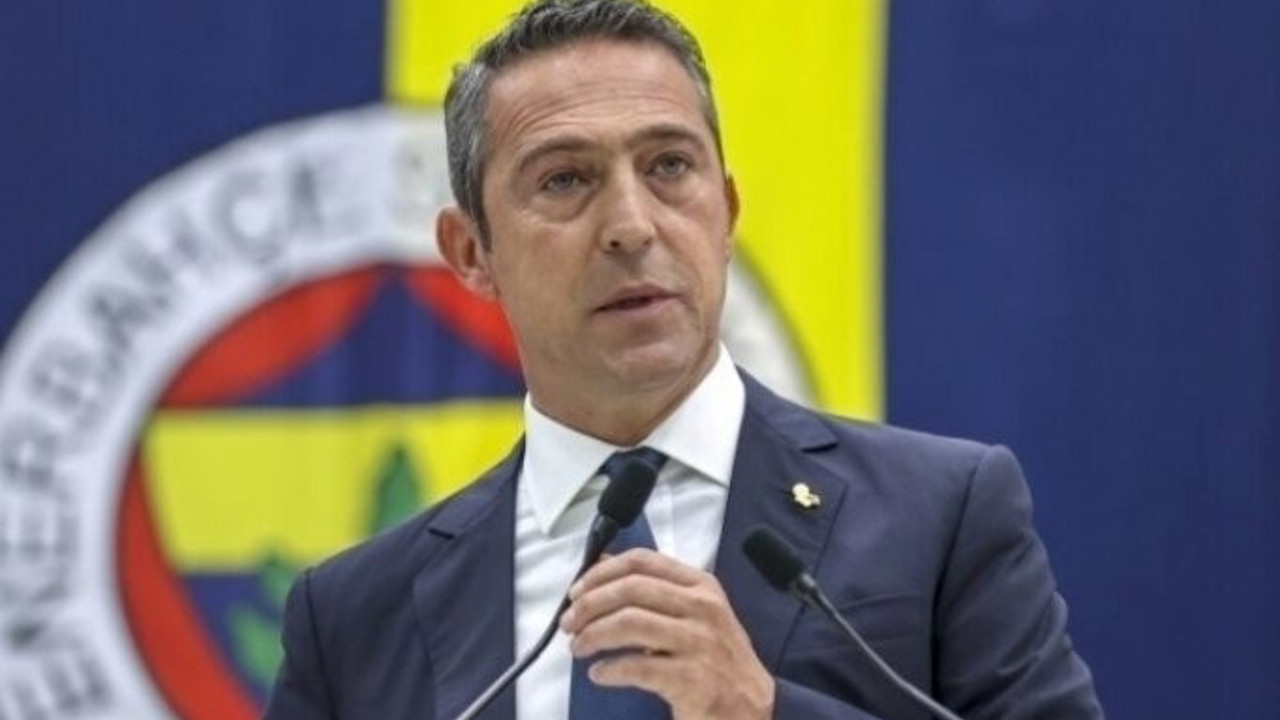 Fenerbahçe Başkanı Ali Koç'tan teknik direktör açıklaması