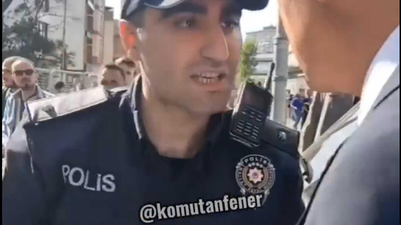 Fenerbahçe Başkanı Ali Koç, polis memuruyla tartıştı! Arabadan bir hışımla indi