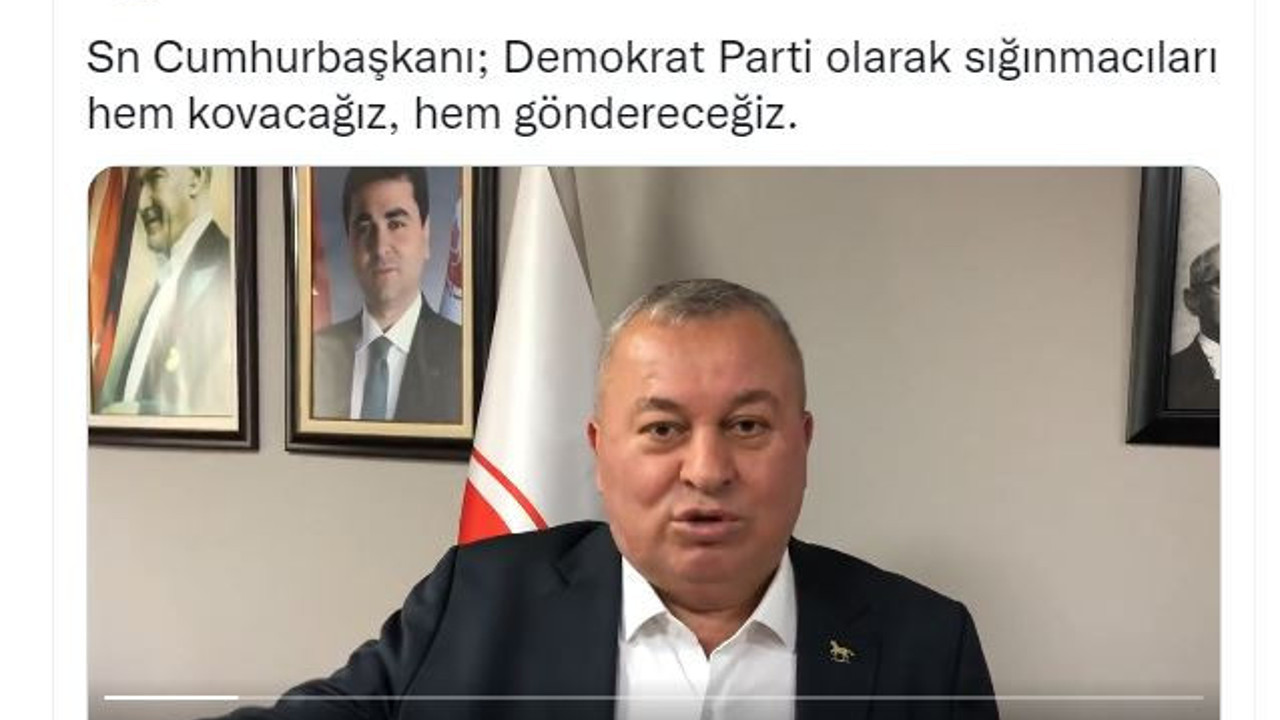 Cemal Enginyurt'tan 'Kimseyi göndermeyeceğiz' diyen Erdoğan'a çok sert tepki! 'Bugün ters taraftan kalkmış'