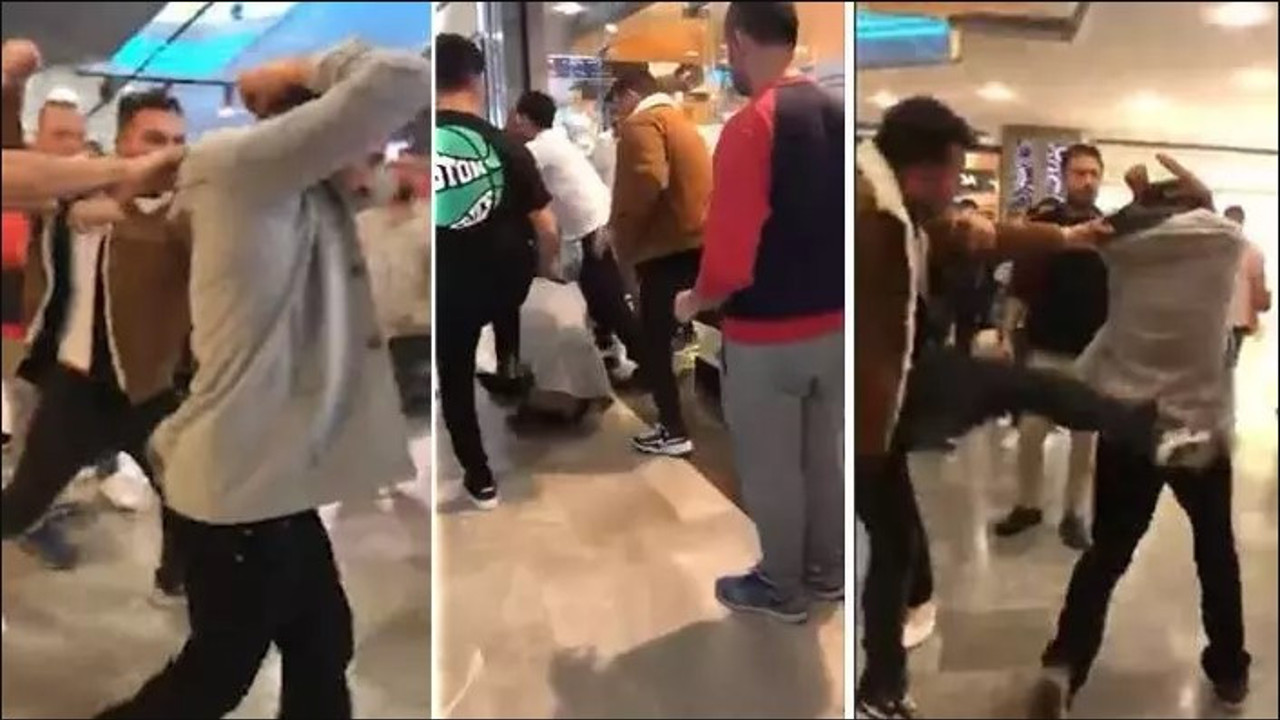 Sığınmacı AVM'de kadının videosunu çekti, halk galeyana geldi | Tekme tokat dövüldü