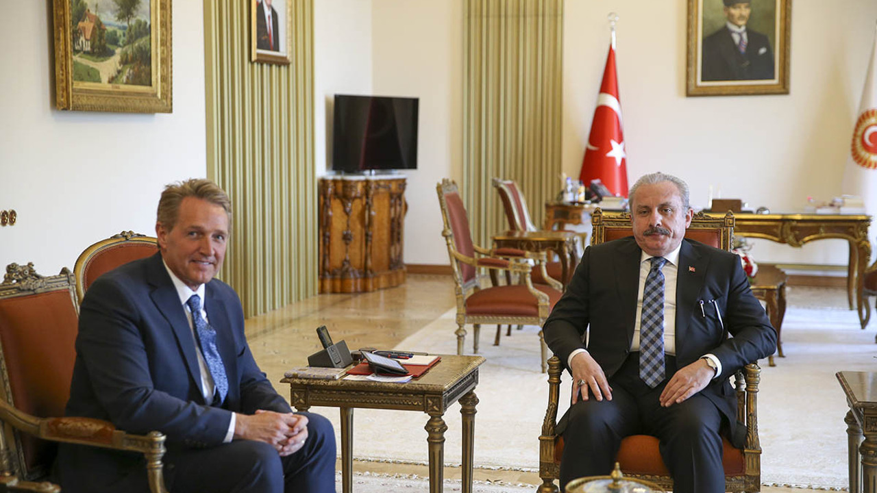 TBMM Başkanı Şentop, ABD Büyükelçisi Flake'i kabul etti