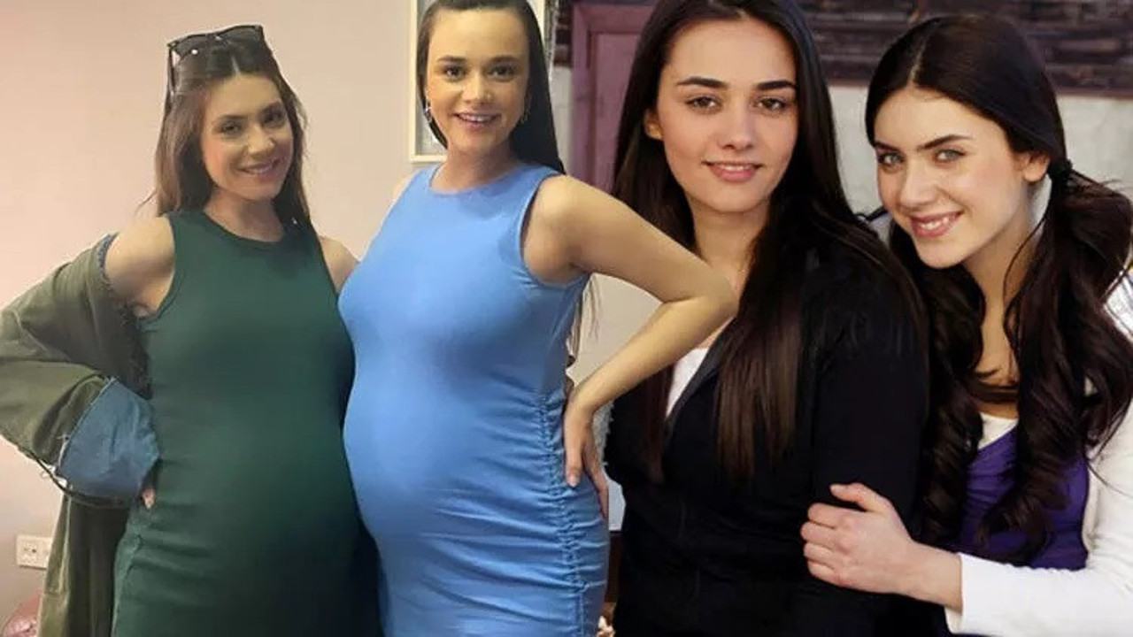 Sette doğuracaklar! Hande Soral ile Fulya Zenginer 12 yıl sonra bir arada