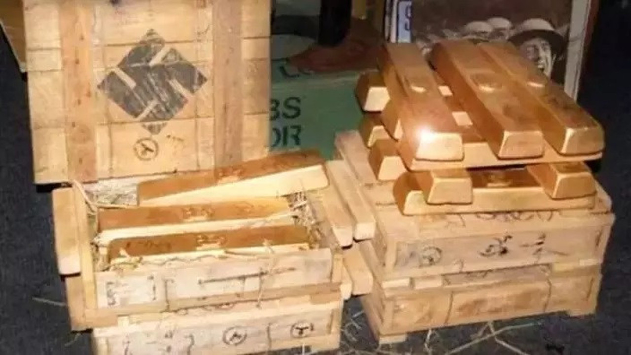 Nazi altınları bulundu. Etrafı bubi tuzaklarıyla çevrili