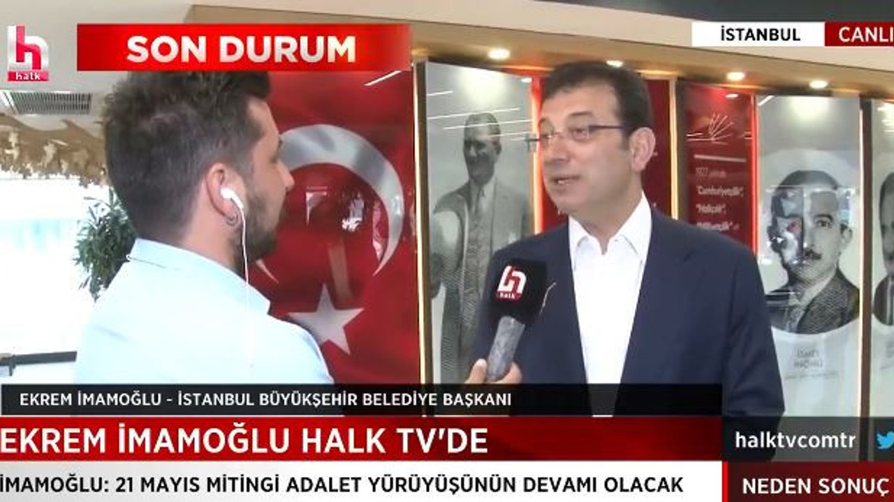 Öndeki arabanın devrilmesi arkada araba için ihtar olmalı. İmamoğlu'nun ipinin çekileceği tarih belli oldu