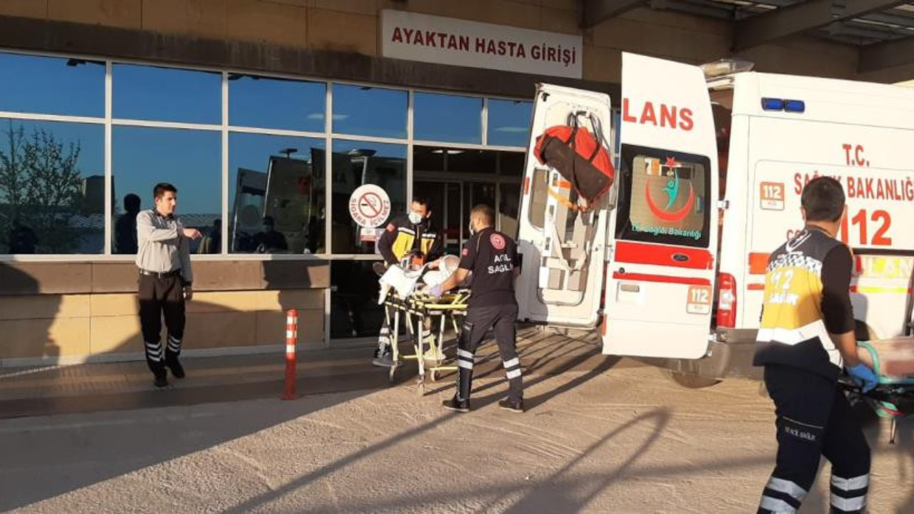 Başından silahla vuruldu hastaneye kendisi gitti