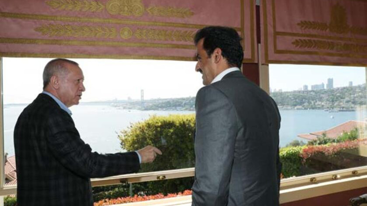 Erdoğan Katar Emiri ile görüştü (13 Mayıs 2022)