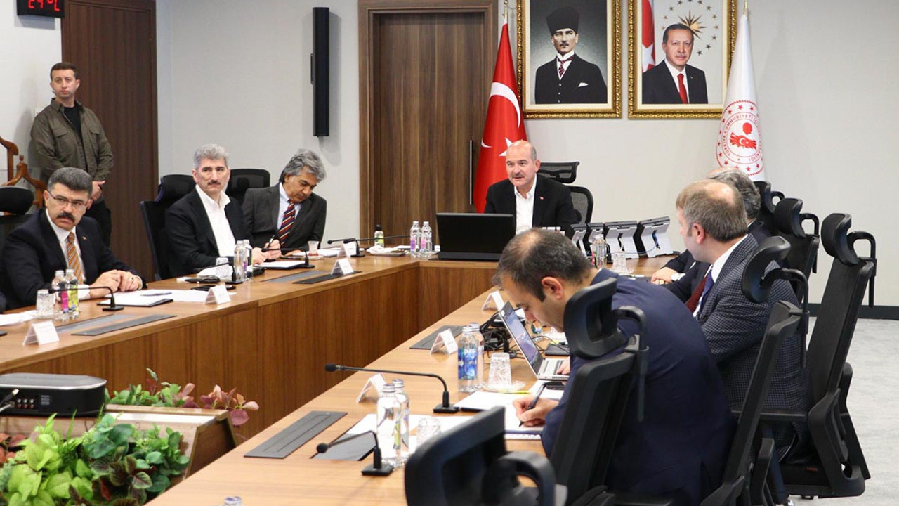 Bakan Soylu, Katar heyeti ile görüştü