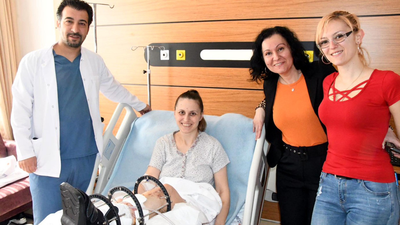 Bulgaristan'da bacağı kesilmek istenmişti. Türkiye'de mucize kurtuluş