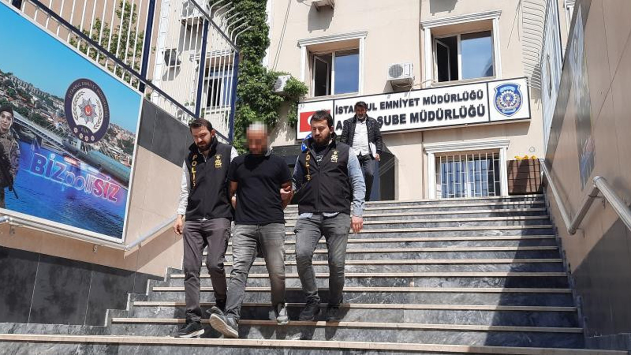 Sakalını kazıttı yine yakalandı