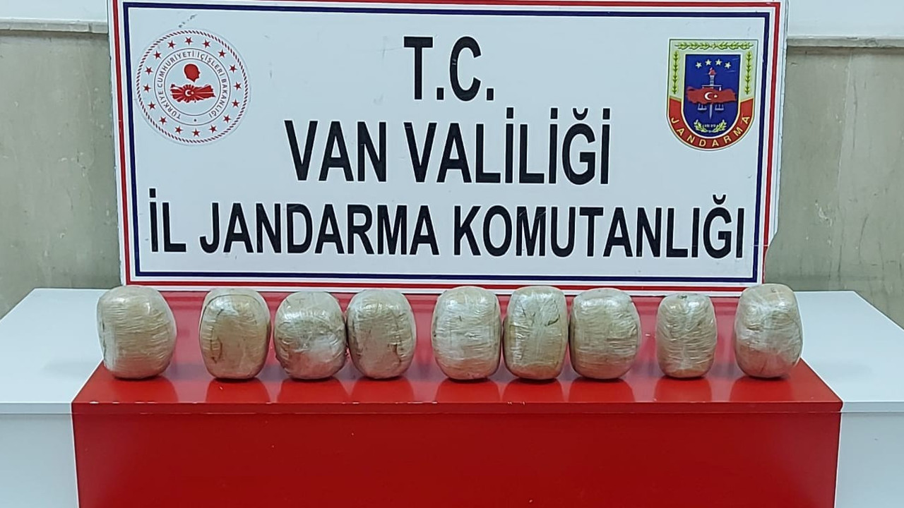 Van’da 10 kilo uyuşturucu ele geçirildi