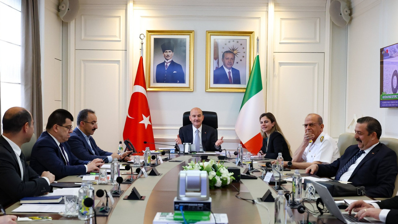 İçişleri Bakanı Soylu, İtalyan mevkidaşı ile görüştü