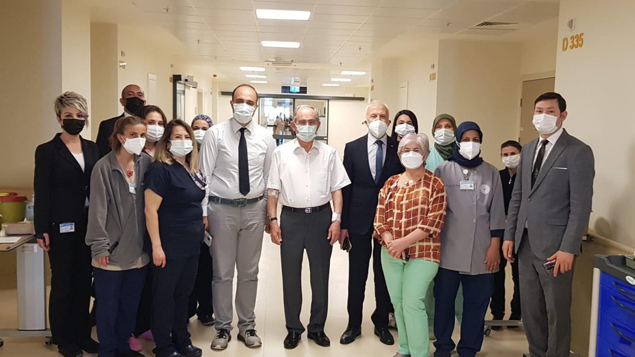 Korona virüse yakalanan Büyükerşen, taburcu oldu