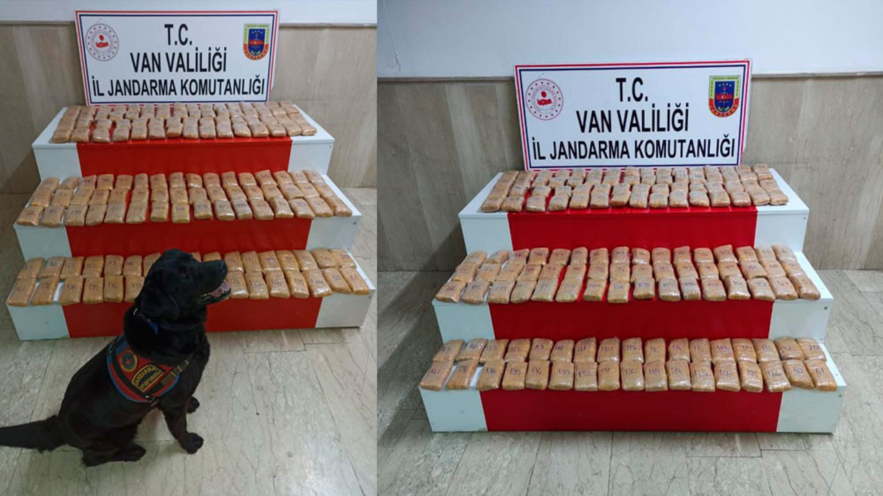 Çaldıran’da 72 kilo 500 gram eroin ele geçirildi