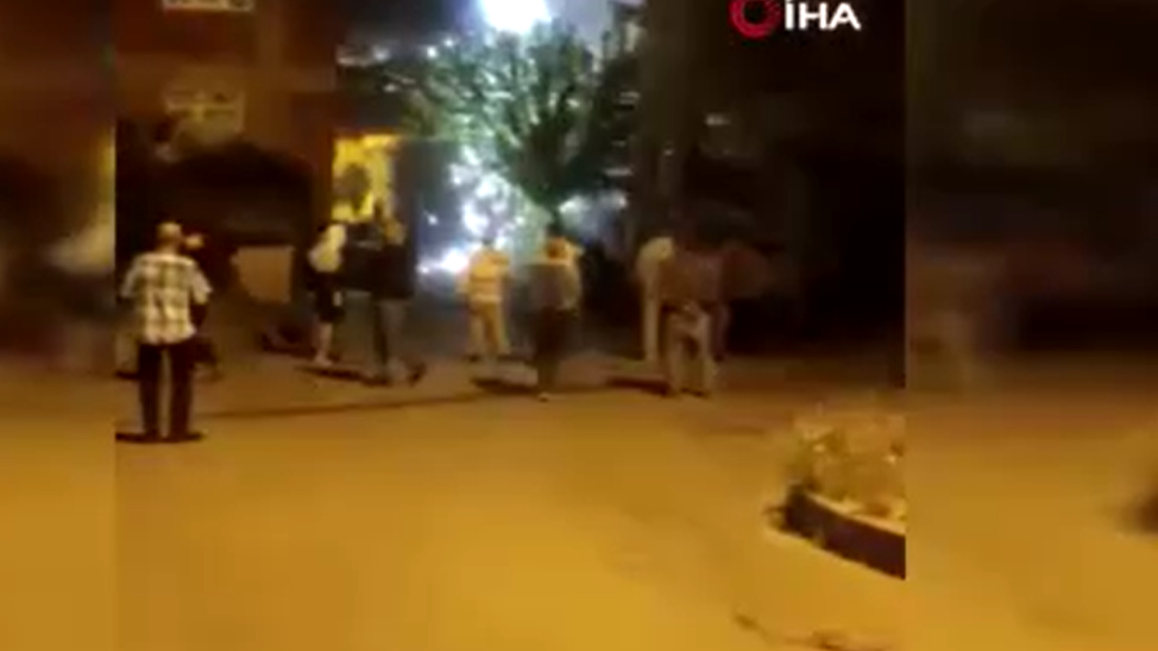 Elektrik kabloları bomba gibi patladı