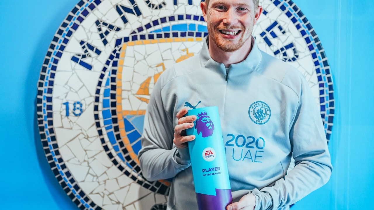 Premier Lig'de yılın futbolcusu Kevin De Bruyne oldu