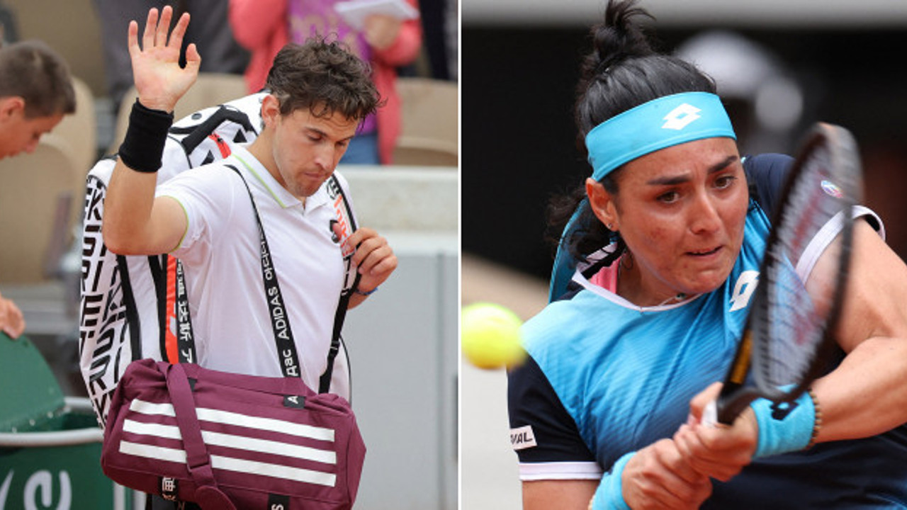 Fransa Açık sürprizlerle başladı