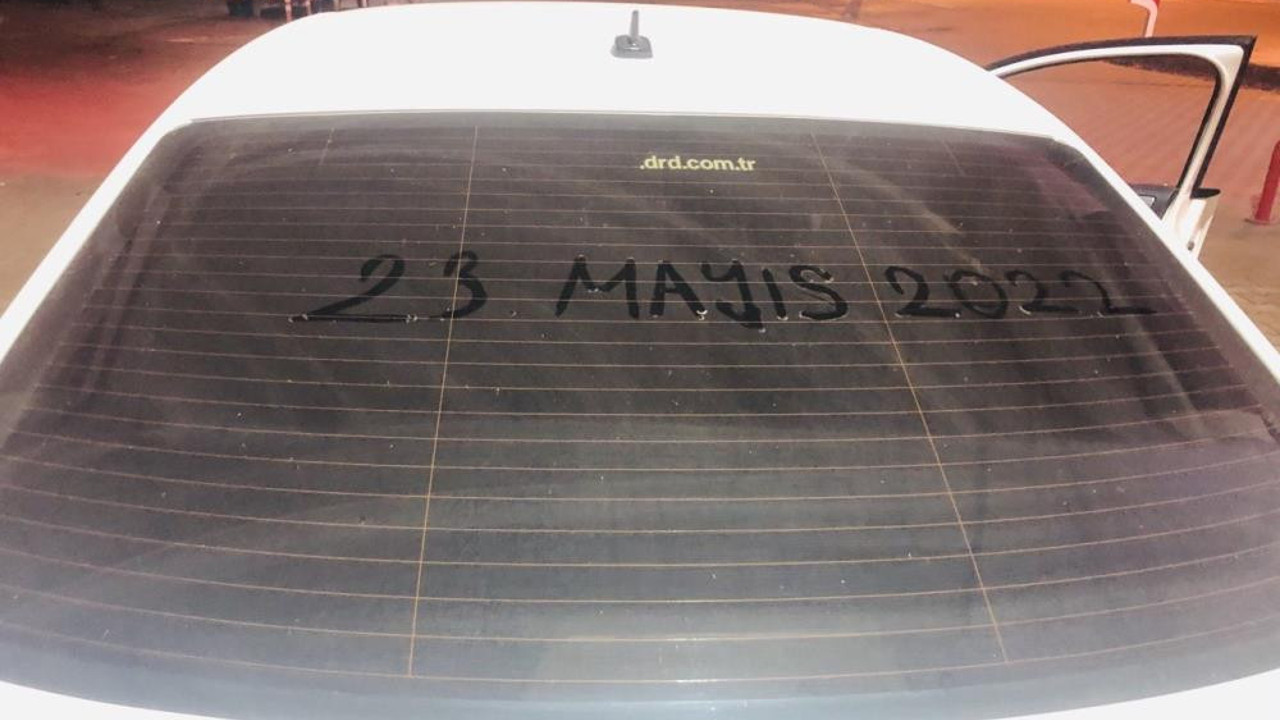 O şehrimizin üstü kızıla boyunda. Suriye'den geldi