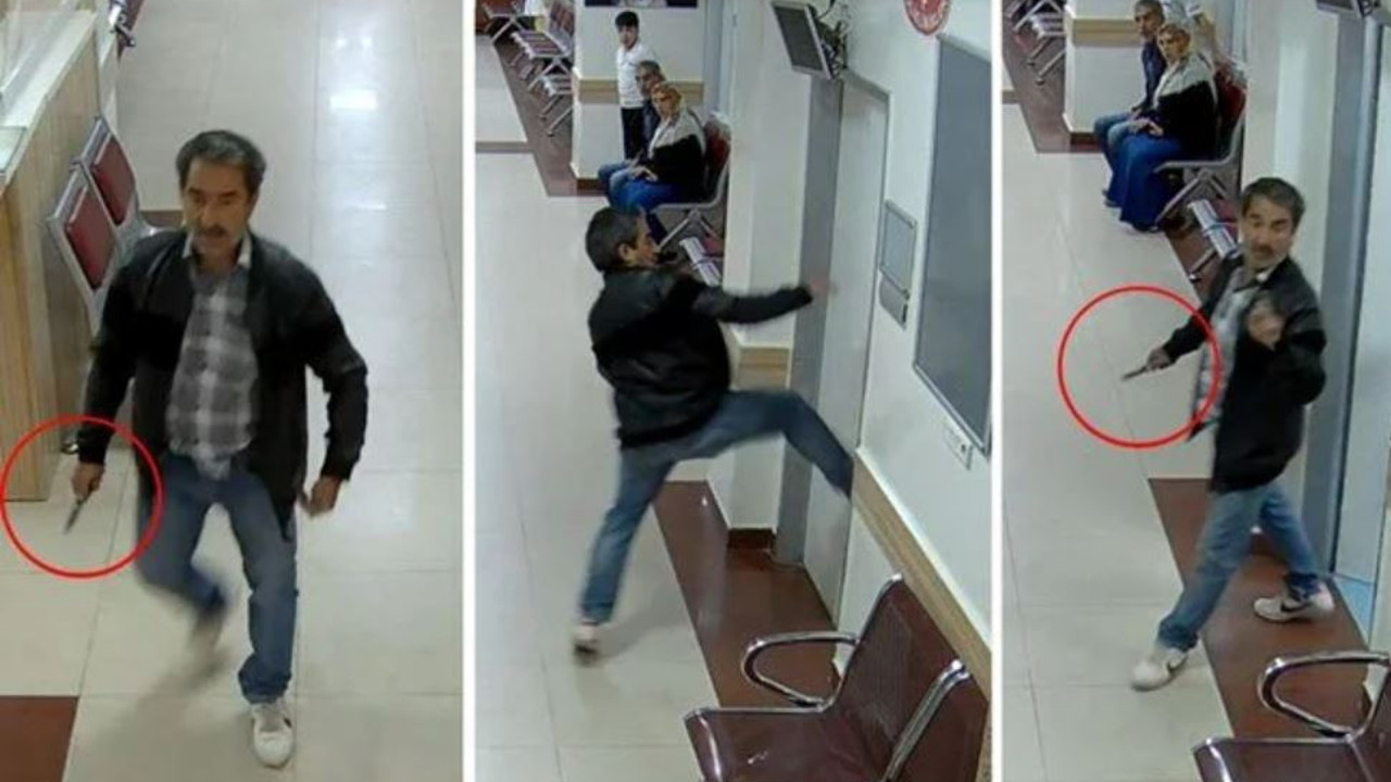 Önce kızını dövdü sağlık çalışanlarına saldırdı. Öfkeli babanın savunması pes dedirtti