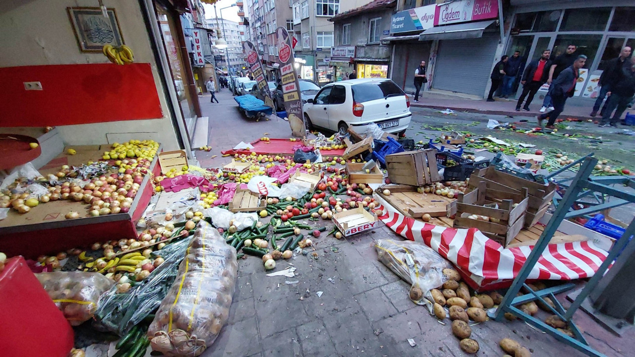 Samsun'da manavda silahlı çatışma: 3'ü ağır 5 yaralı