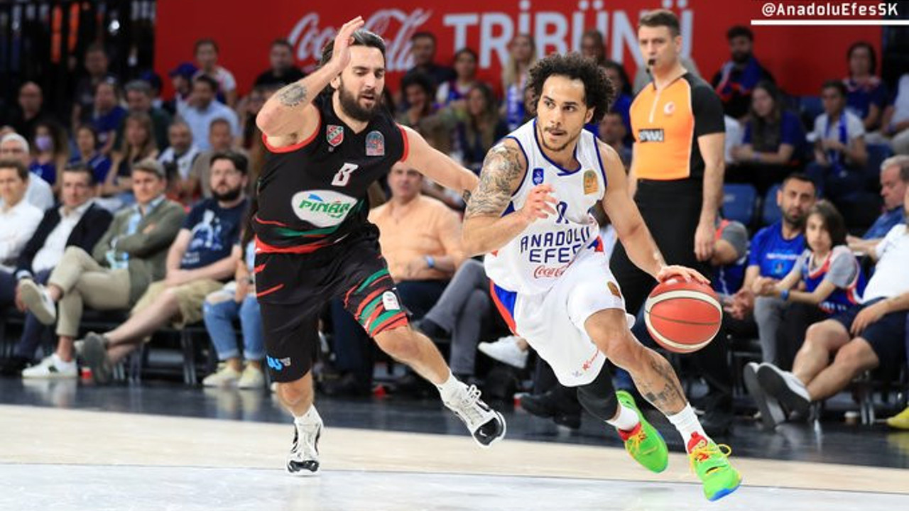 ING Basketbol Ligi'nde Anadolu Efes yarı finalde