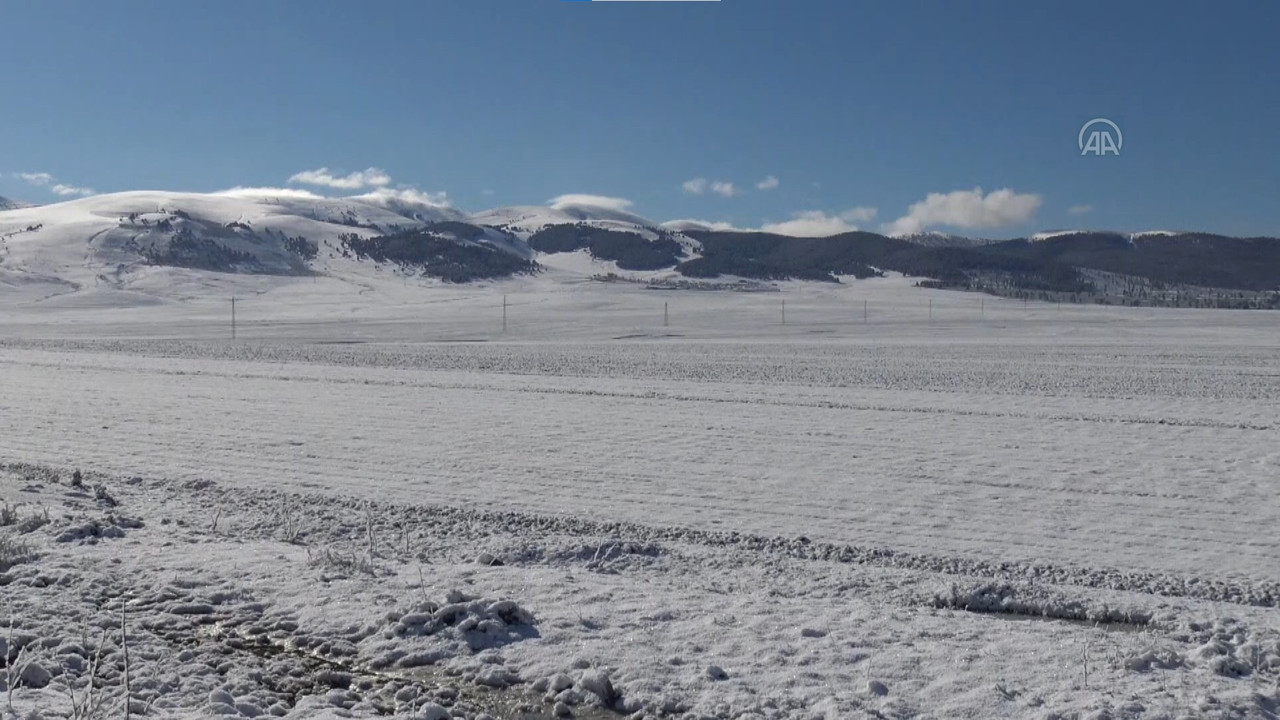 Sarıkamış Mayıs’ın son haftasında kara kışı yaşıyor