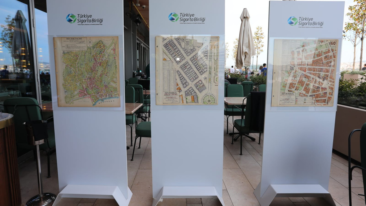İstanbul'un asırlık sigorta haritaları
