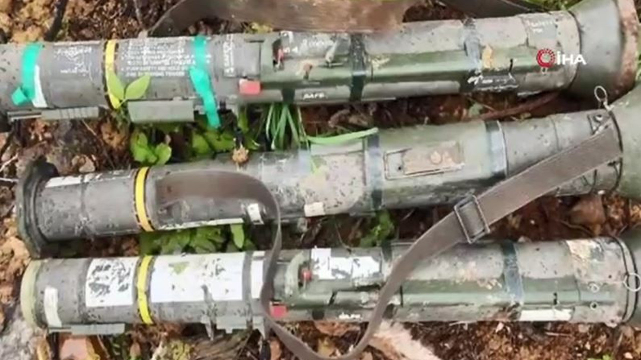 PKK mağarasından yine İsveç tanksavarı çıktı. Bu kaçıncı oldu artık