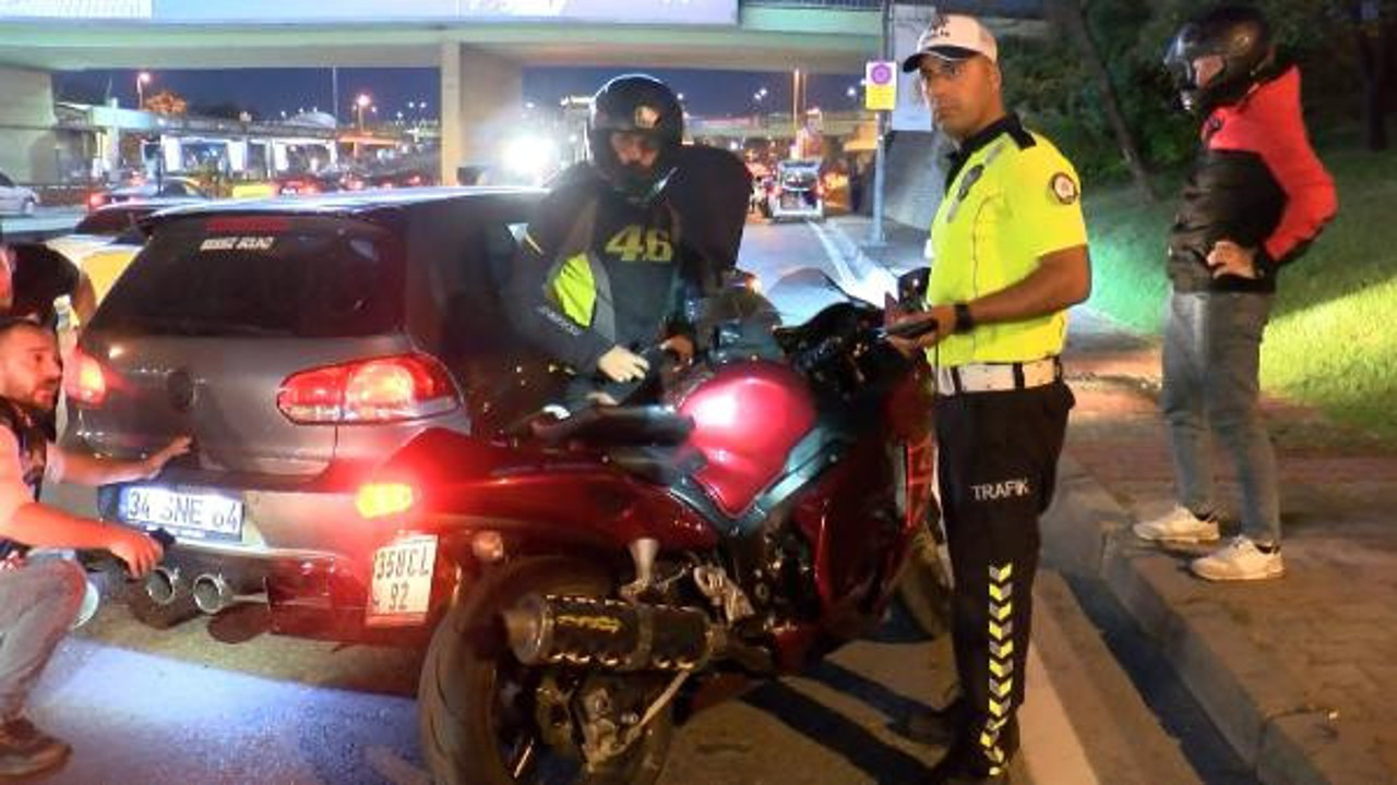 Korku saçan egzozlara polis ceza yağdırdı