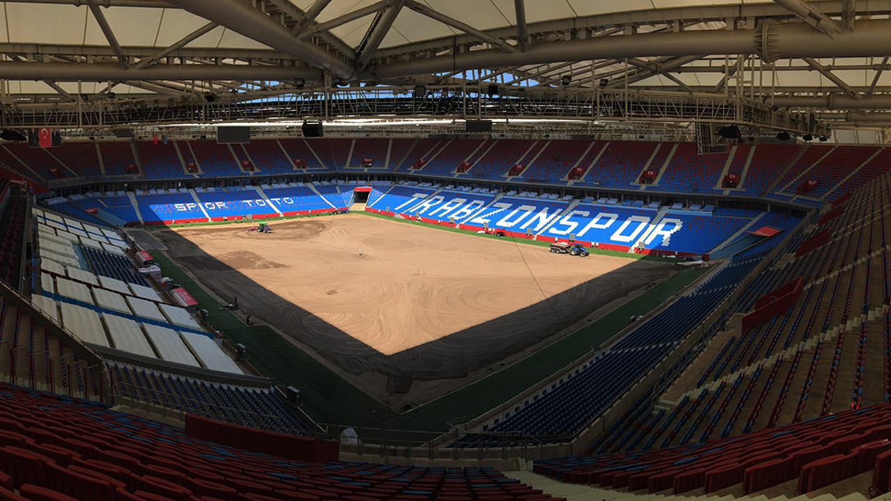 Trabzonspor'un sahası yenileniyor