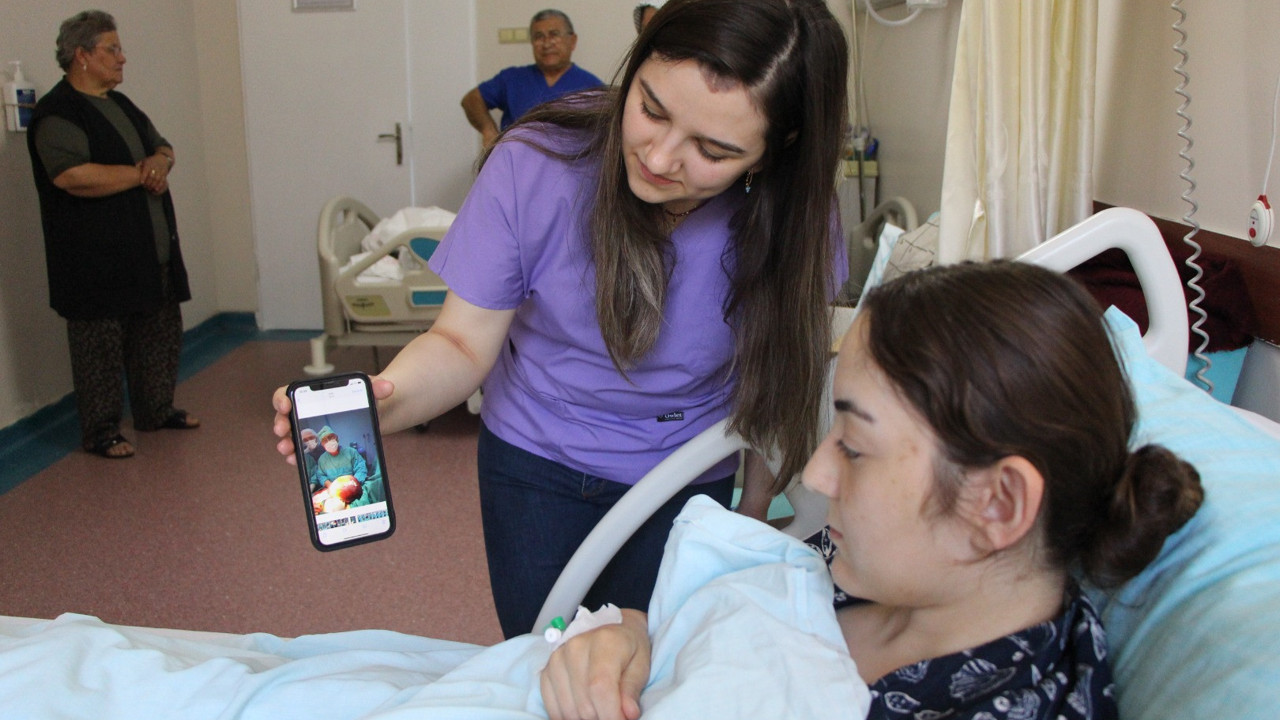 Karın şişliği sandı. 5 kiloluk kitle çıktı