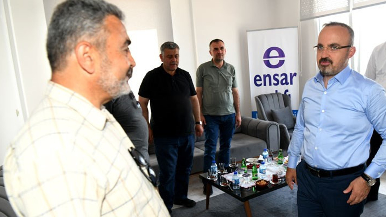 Kılıçdaroğlu Ensar aracılığıyla ABD'ye milyonlarca dolar gönderildiğini iddia etmişti. AKP’den Ensar’a ‘moral’ ziyareti