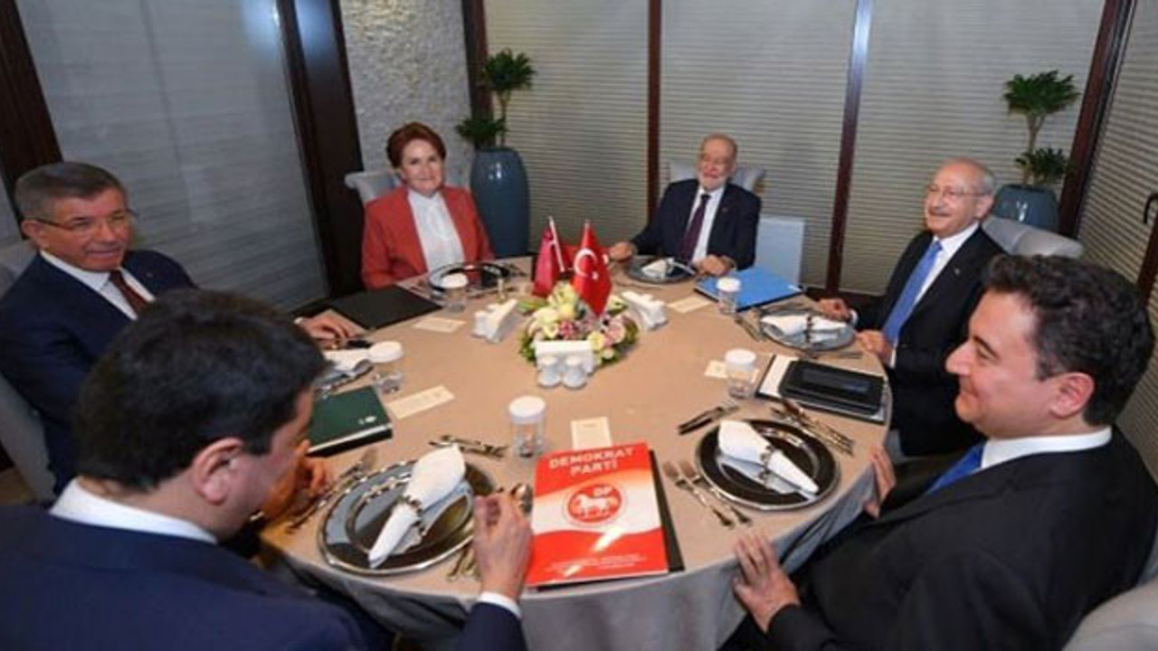 Zirveden ilk görüntüler! 6 lider 4. kez yuvarlak masada buluştu