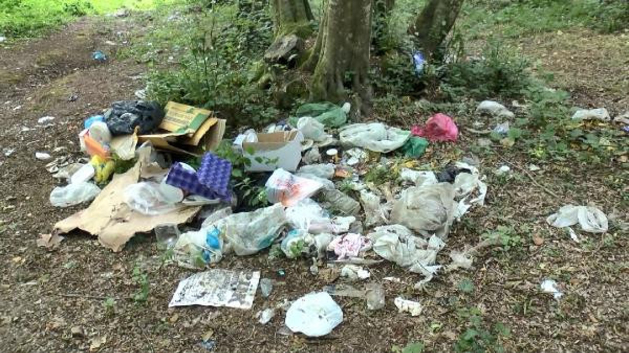 Yediler içtiler böyle bıraktılar. Buradan insan geçti