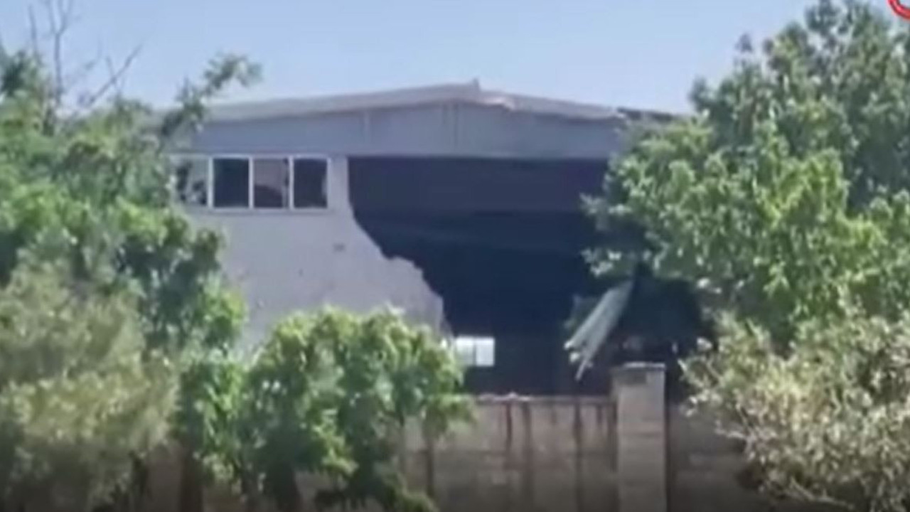 Gaziantep'te korku dolu anlar. Buhar kazanı bomba gibi patladı