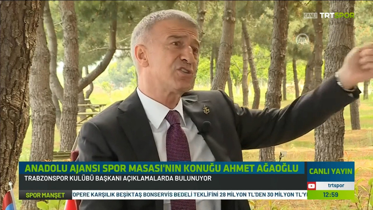 Trabzonspor Başkanı Ağaoğlu'ndan Ali Koç'a büyük tepki