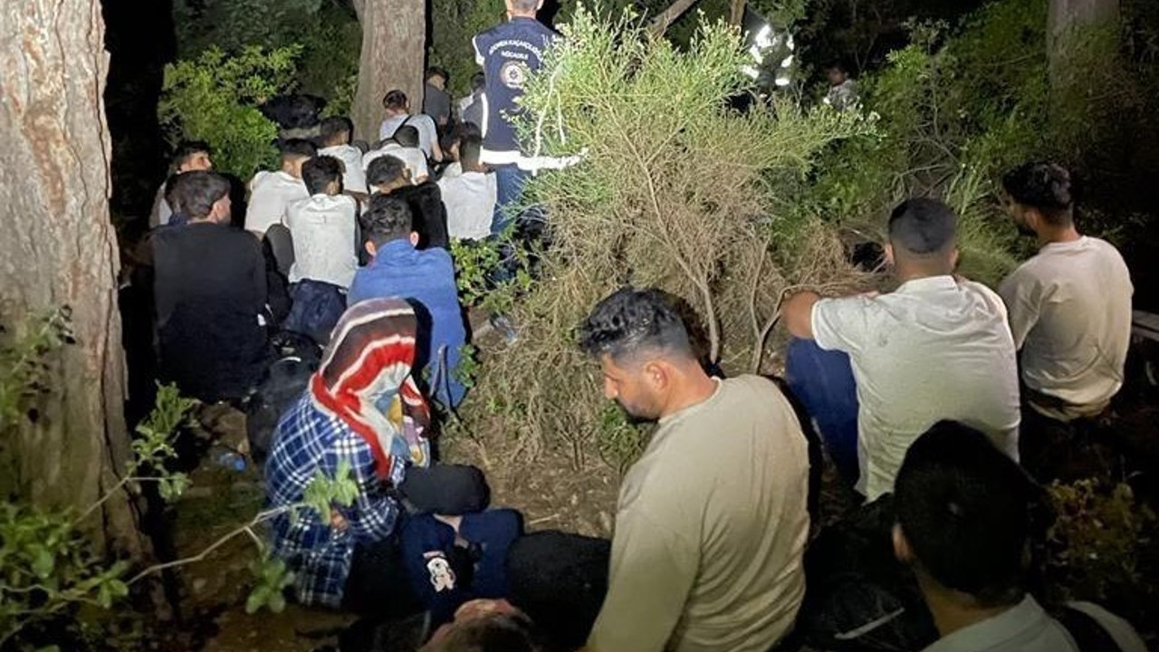 Muğla’da 81 kaçak göçmen ve 6 göçmen kaçakçısı yakalandı